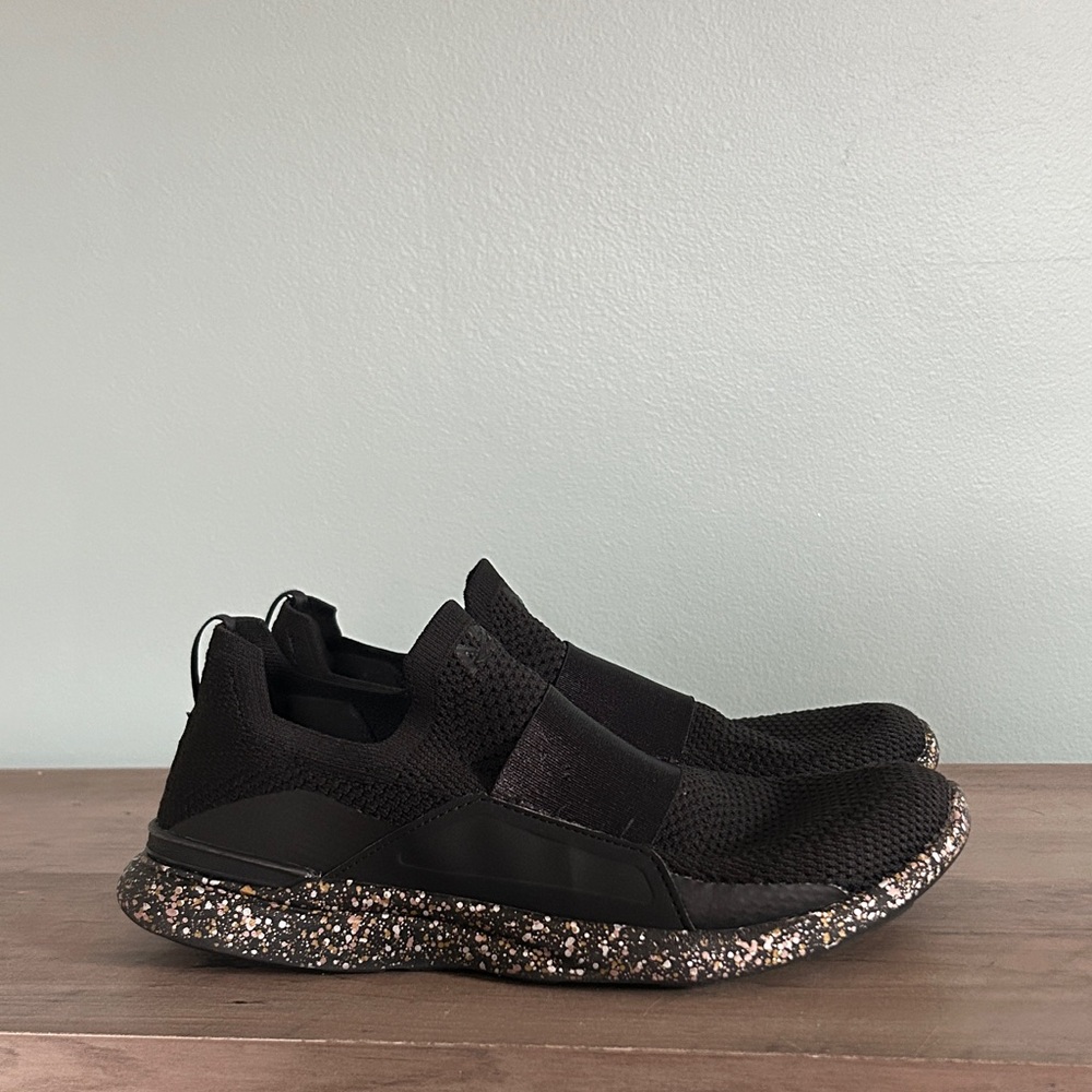 APL Black Sneakers with Speckled Sole
